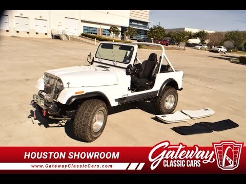 1979 Jeep CJ7 (CC-2043171) for sale in Houston, Texas