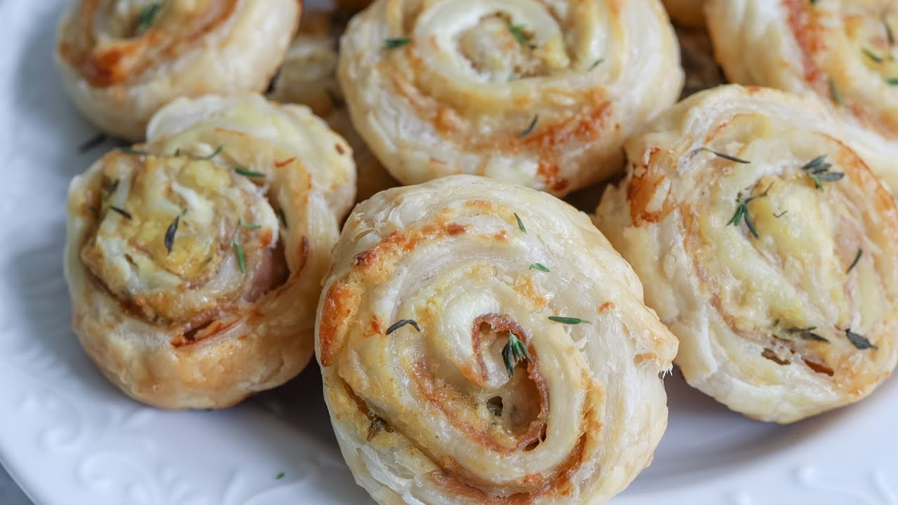 Cream Cheese and Prosciutto Pinwheels Recipe
