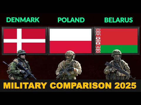 Denmark vs Poland vs Belarus Military Power Comparison 2025