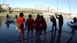 Lapnea, cimento invernale nel Po