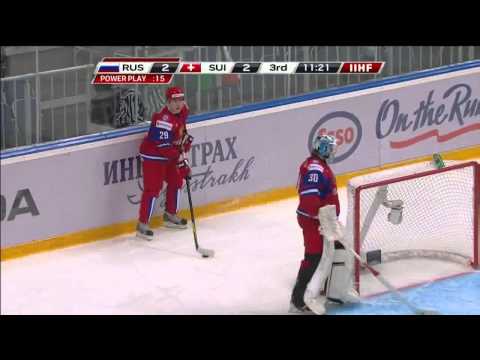 World Juniors 2013 :  - Russia vs Switzerland