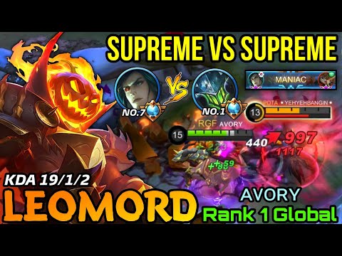 SUPEME LEOMORD VS SUPREME ARGUS!! - Top 1 Global Leomord by ᴀᴠᴏʀʏ - MLBB