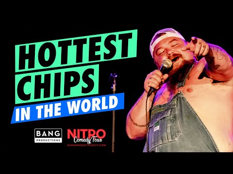 COMEDIAN CATFISH COOLEY: HOTTEST CHIPS IN THE WORLD - HOT FOOD COMEDY FUNNY