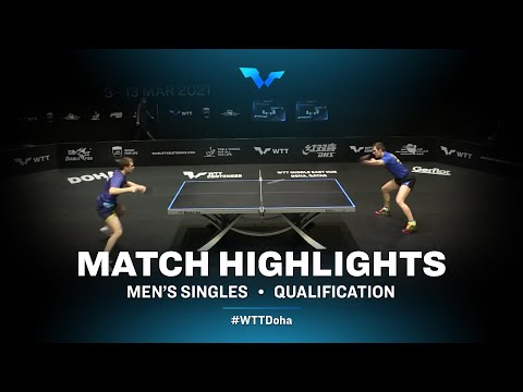 Vladimir Sidorenko vs Cedric Nuytinck | WTT Contender Doha 2021 | Men's Singles | QUAL Highlights