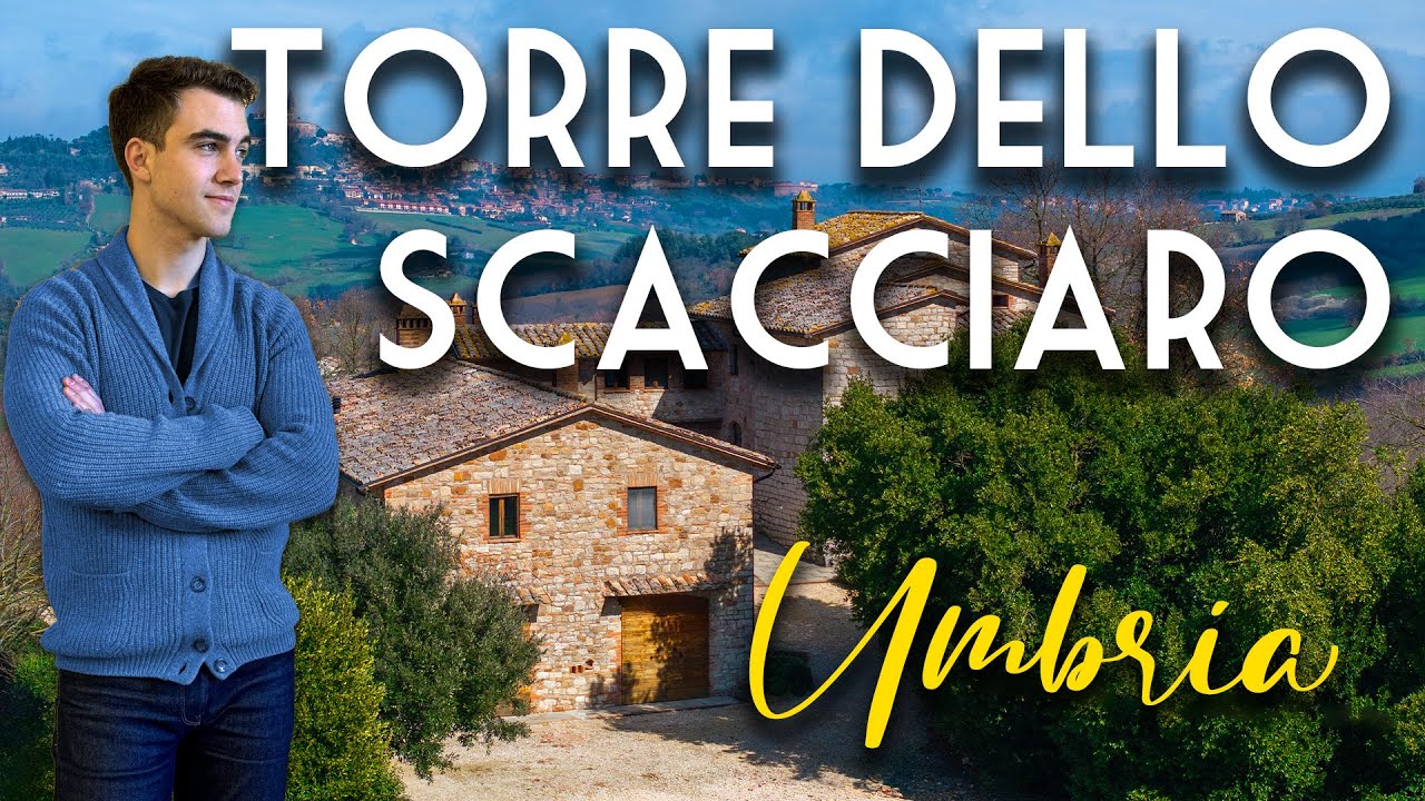 video-HISTORIC COUNTRY HOUSE WITH PANORAMIC VIEWS OF TODI FOR SALE IN UMBRIA