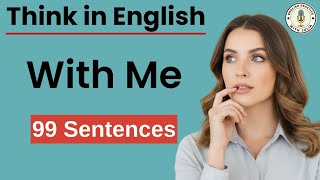 Speak in english practice  || Daily english sentence practice || Think in english practice