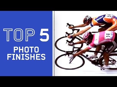 Top 5 Photo Finishes | Cycling | Eurosport