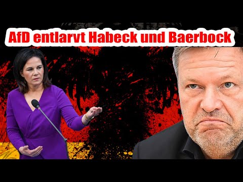 AfD entlarvt Habeck und Baerbock"Ja wir wollen den KOMMUNISMUS in Deutschland haben!" (unfassbar)