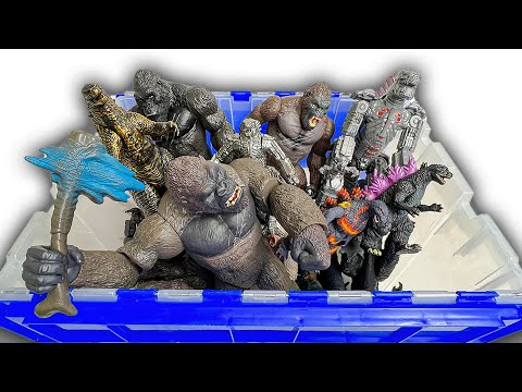 MONSTER Godzilla vs. King Kong Haul | King Kong, Godzilla, Mechagodzilla and More!