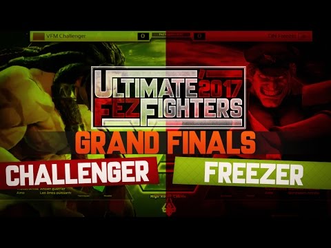 【Grand Finals】 VFM Challenger (Necalli) vs ON Freezer (Bison) - Ultimate Fez Fighters 2017 #SFV