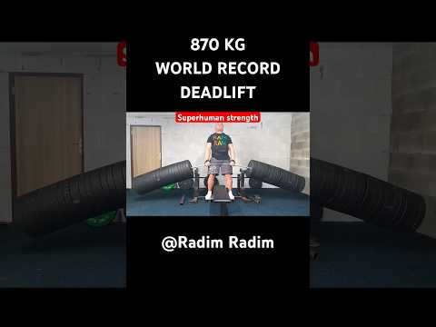 870 kg Deadlift🔥🔥🔥 WORLD RECORD!!!🔥🔥🔥 #deadlift #powerlifter #worldrecord #ramram