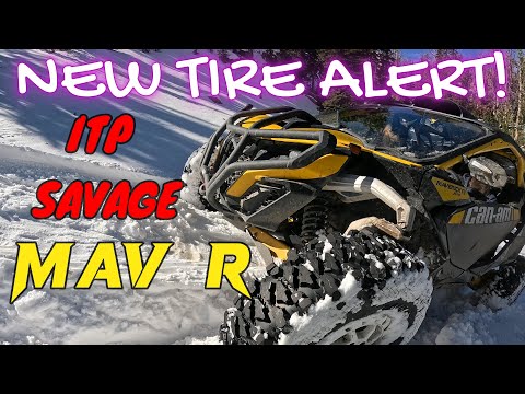 ITP SAVAGE Tire. MAV R. SNOW.
