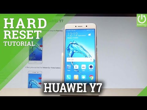 HUAWEI Y7 HARD RESET / Delete Data / Restore / Format