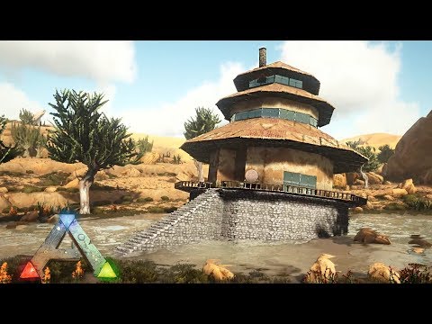 ARK: Homestead - Tilted Round House (Speed Build)