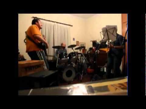 Meccia and his flying drumstick.