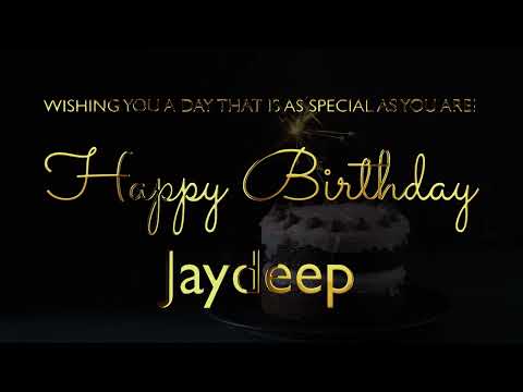Happy Birthday Jaydeep
