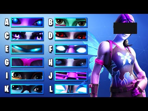GUESS THE EYES OF THE SKIN - VERY HARD | Ultimate Fortnite Quiz #7
