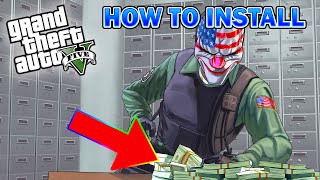 How To Install Bank Robbery Mod |  2022 GTA 5 MODS | Fleeca Bank Heists