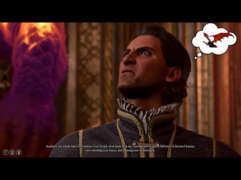 Baldur's Gate 3 Honour Mode Raphael In 1 Turn