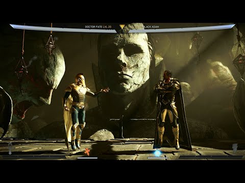 Doctor Fate vs Black Adam (Hardest AI) - Injustice 2 (PS5 4K 60FPS HDR)