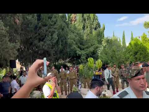 אלפים הגיעו להיפרד מסמל נתן חי ליאר (וידאו)