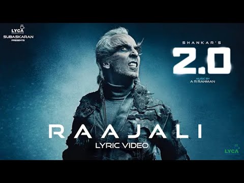 Raajali Nee Gaali | 2.o Tamil songs