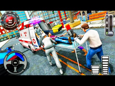 City Ambulance Emergency Simulator - Rescue Helicopter Hero Van Drive - Android GamePlay