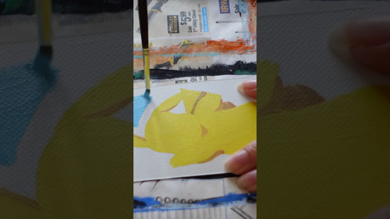 Painting Art Cards (ACEOs) For Fandom Fest Artist Alley