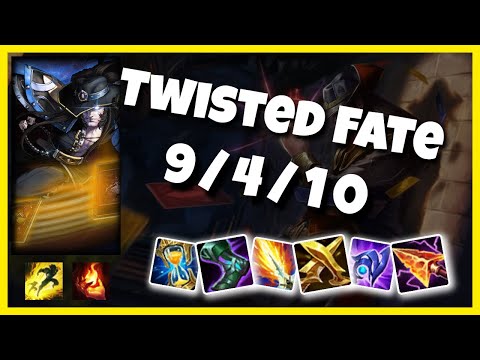 Twisted Fate vs Vladimir 11.2 Mid Lane Challenger Gameplay S11 (9/4/10) - TURKISH