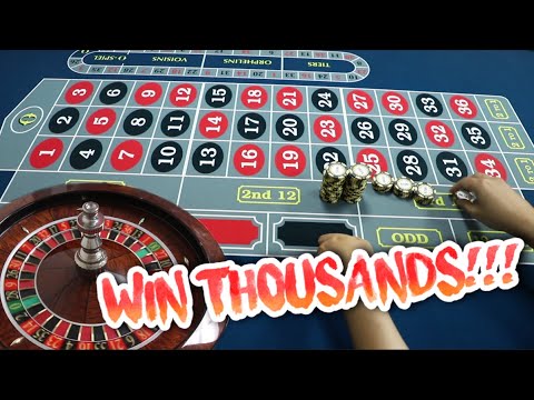 GEWINNEN SIE 2.100 $ in DREI SPINS!! „Chamba In & Out“ Roulette-System