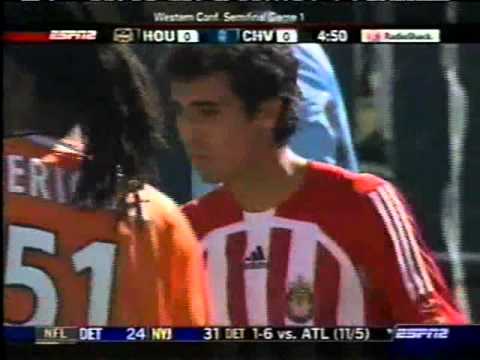 2006 MLS Western Conference semi HOUvCHV game 1