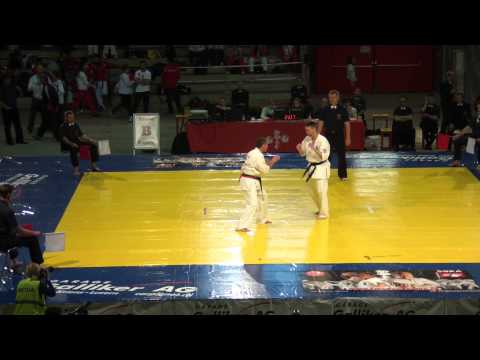 EC Shinkyokushin 2013 Aristotelis MELIKIADIS (Greece) Vs Jimmie COLLIN (Sweden)