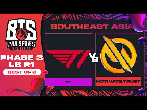 T1 vs MG.Trust Game 1 - BTS Pro Series 10 SEA: Phase 3 w/ Ares & Danog