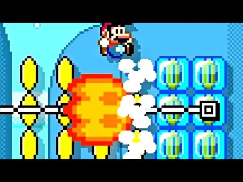Super Mario Maker 2 🔧 Fire and Ice 🔧 Xolomon