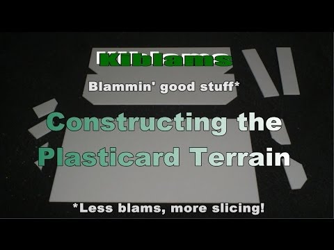 Constructing the Plasticard Terrain