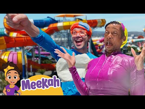 Blippi & Meekah’s Waterpark Treasure Hunt! | New Episode | Educational Videos for Kids