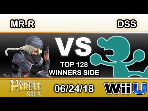 Hyrule Saga - BC | Mr.R (Shiek) Vs CL | DSS (Game & Watch) Top 128 Winners - Smash 4