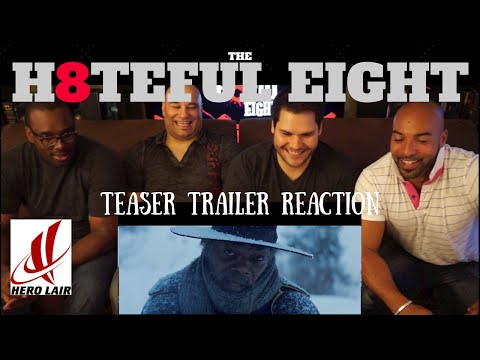 THE HATEFUL EIGHT Teaser Trailer REACTION