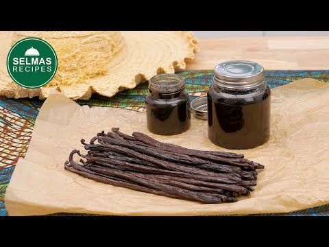 VANILLE Extrakt selber machen ohne Alkohol | Vanillepaste