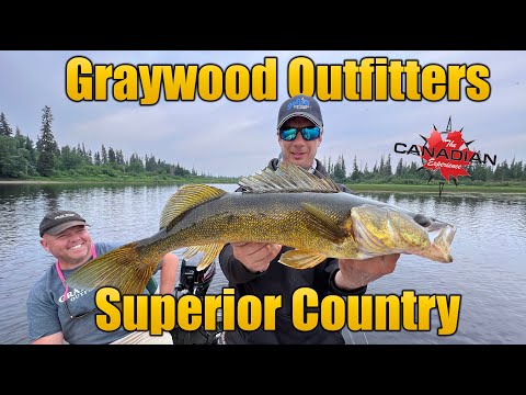 Fly-In Fishing (Gray Wood Outfitters Beteau Lake in Superior Country)!