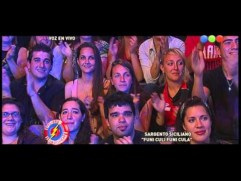 Tu cana me suena: Sargento Siciliano canta "Funi culi funi cula" - Peligro Sin Codificar