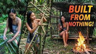 Bushcraft In The Philippines - You Dared Me To Build A Shelter From Nothing!