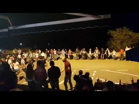 Dantul ca la Mehedinti, hora pe Podul lui Dumnezeu, langa Conacu Boierului