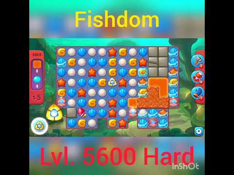 Fishdom level 5600 Hard