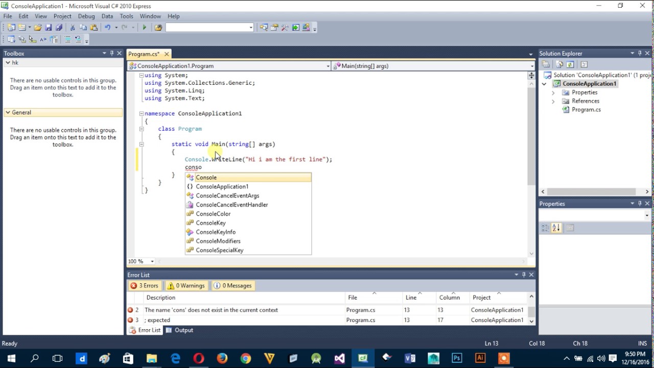 Print multiple lines in C# console application