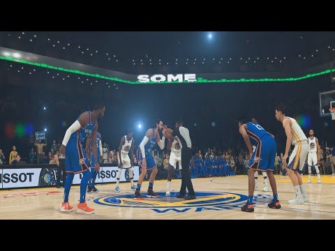 Golden State Warriors vs Oklahoma City Thunder - Full Game 16/10/2018 - NBA 2K19