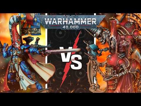 *NEW* Adeptus Mechanicus vs Aeldari | Warhammer 40k Battle Report