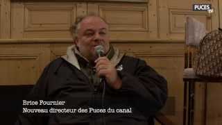 Brice Fournier prend possession des Puces du Canal de Lyon Villeurbanne en tant que directeur.