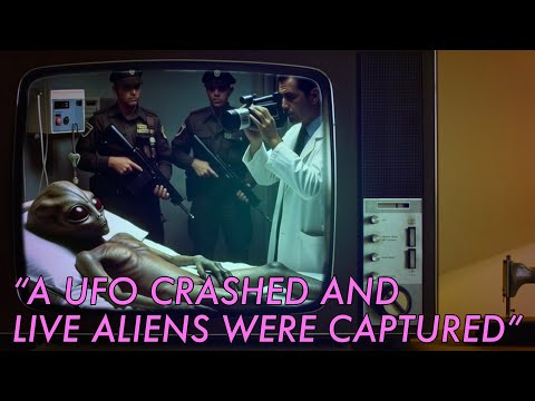 “A UFO CRASHED AND LIVE ALIENS WERE CAPTURED”