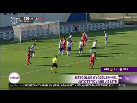 MTK Budapest 2-0 FK Aktobe